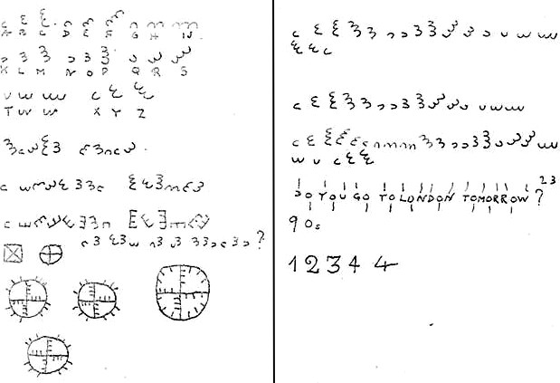 Notebook pages